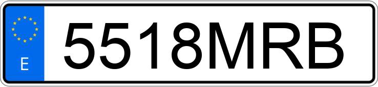 Numer rejestracyjny 5518MRB posiada PEUGEOT 3008