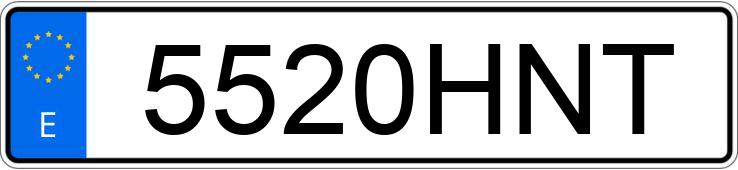 Numer rejestracyjny 5520HNT posiada PEUGEOT 207 CC Numer rejestracyjny 5520HNT posiada PEUGEOT 207 CC