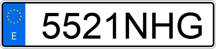 Numer rejestracyjny 5521NHG posiada NISSAN INTERSTAR Numer rejestracyjny 5521NHG posiada NISSAN INTERSTAR