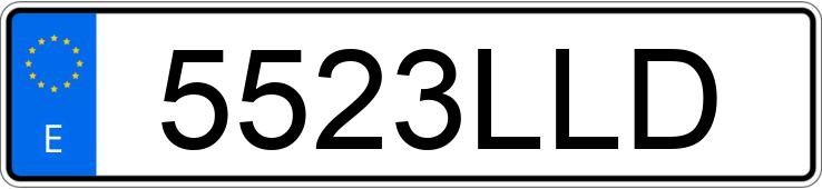 Numer rejestracyjny 5523LLD posiada KIA SPORTAGE Numer rejestracyjny 5523LLD posiada KIA SPORTAGE