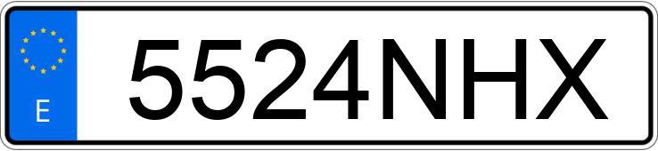 Numer rejestracyjny 5524NHX posiada KIA XCEED Numer rejestracyjny 5524NHX posiada KIA XCEED