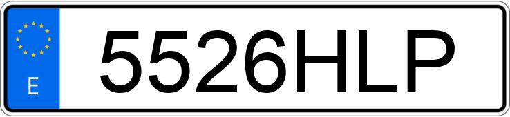 Numer rejestracyjny 5526HLP posiada KYMCO AGILITY CITY