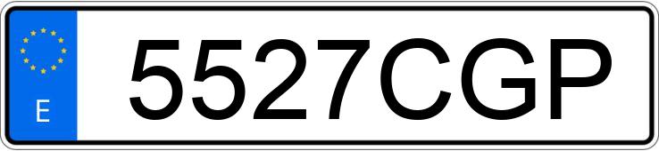 Numer rejestracyjny 5527CGP posiada VOLKSWAGEN GOLF Numer rejestracyjny 5527CGP posiada VOLKSWAGEN GOLF