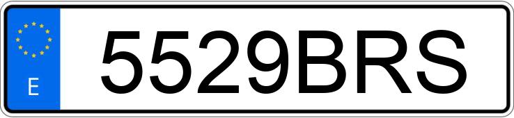 Numer rejestracyjny 5529BRS posiada BMW SERIE 3 Numer rejestracyjny 5529BRS posiada BMW SERIE 3