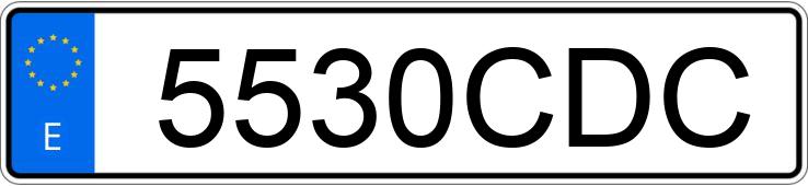 Numer rejestracyjny 5530CDC posiada NISSAN ALMERA Numer rejestracyjny 5530CDC posiada NISSAN ALMERA