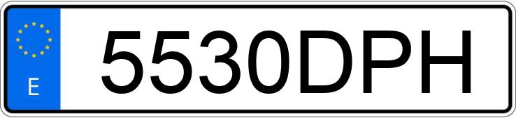 Numer rejestracyjny 5530DPH posiada Bmw 