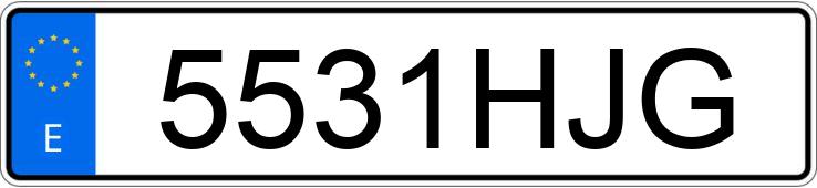 Numer rejestracyjny 5531HJG posiada BMW SERIE 3 Numer rejestracyjny 5531HJG posiada BMW SERIE 3