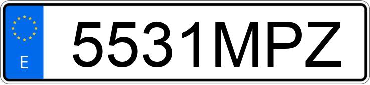 Numer rejestracyjny 5531MPZ posiada DACIA DUSTER Numer rejestracyjny 5531MPZ posiada DACIA DUSTER