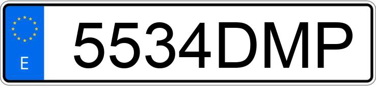 Numer rejestracyjny 5534DMP posiada MITSUBISHI L 200 Numer rejestracyjny 5534DMP posiada MITSUBISHI L 200