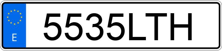 Numer rejestracyjny 5535LTH posiada AVIA 2002 Numer rejestracyjny 5535LTH posiada AVIA 2002