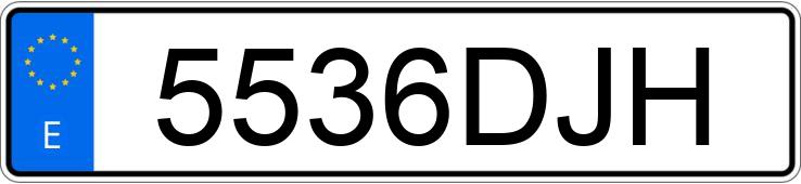 Numer rejestracyjny 5536DJH posiada AUDI A4 Numer rejestracyjny 5536DJH posiada AUDI A4