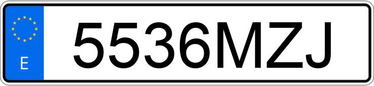 Numer rejestracyjny 5536MZJ posiada CUPRA TAVASCAN Numer rejestracyjny 5536MZJ posiada CUPRA TAVASCAN