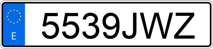 Numer rejestracyjny 5539JWZ posiada KIA SPORTAGE Numer rejestracyjny 5539JWZ posiada KIA SPORTAGE