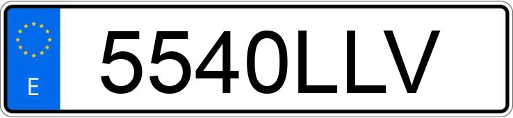 Numer rejestracyjny 5540LLV posiada SEAT ATECA Numer rejestracyjny 5540LLV posiada SEAT ATECA