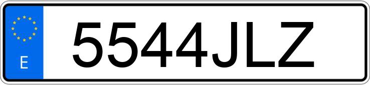 Numer rejestracyjny 5544JLZ posiada CITROEN C4 GRAND PICASSO