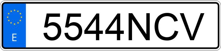 Numer rejestracyjny 5544NCV posiada VOLVO XC60 Numer rejestracyjny 5544NCV posiada VOLVO XC60