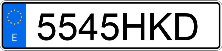 Numer rejestracyjny 5545HKD posiada MAZDA MAZDA6 Numer rejestracyjny 5545HKD posiada MAZDA MAZDA6