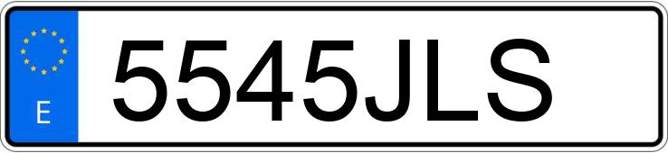 Numer rejestracyjny 5545JLS posiada PORSCHE CAYENNE Numer rejestracyjny 5545JLS posiada PORSCHE CAYENNE