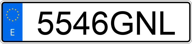 Numer rejestracyjny 5546GNL posiada OPEL INSIGNIA