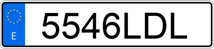 Numer rejestracyjny 5546LDL posiada MERCEDES CLA (118) 200 D 8G-DCT