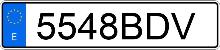 Numer rejestracyjny 5548BDV posiada BMW SERIE 3 Numer rejestracyjny 5548BDV posiada BMW SERIE 3