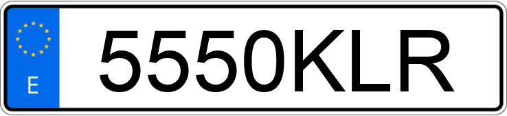 Numer rejestracyjny 5550KLR posiada HYUNDAI TUCSON Numer rejestracyjny 5550KLR posiada HYUNDAI TUCSON