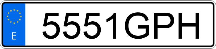 Numer rejestracyjny 5551GPH posiada OPEL ASTRA GTC