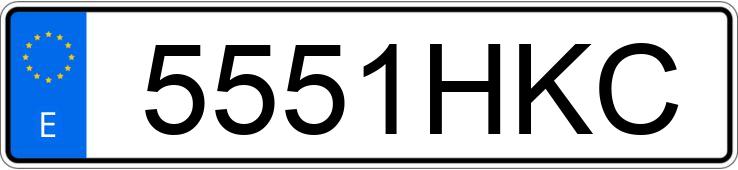 Numer rejestracyjny 5551HKC posiada LAND ROVER DEFENDER