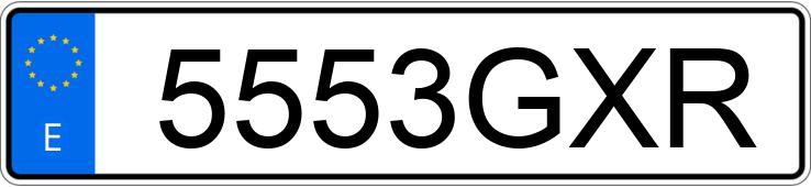 Numer rejestracyjny 5553GXR posiada KIA CEED Numer rejestracyjny 5553GXR posiada KIA CEED