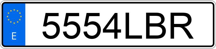 Numer rejestracyjny 5554LBR posiada MERCEDES CLA (118) Numer rejestracyjny 5554LBR posiada MERCEDES CLA (118)