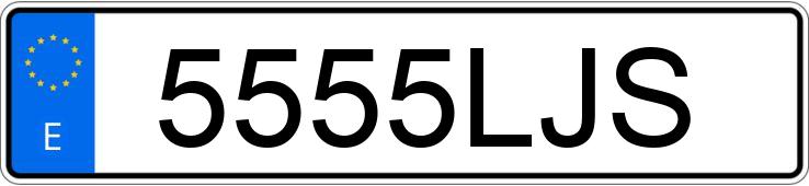 Numer rejestracyjny 5555LJS posiada MERCEDES GLA (247) Numer rejestracyjny 5555LJS posiada MERCEDES GLA (247)