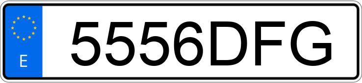 Numer rejestracyjny 5556DFG posiada AUDI A3 Numer rejestracyjny 5556DFG posiada AUDI A3