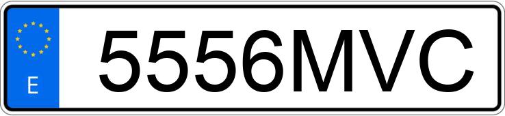 Numer rejestracyjny 5556MVC posiada BMW X5 Numer rejestracyjny 5556MVC posiada BMW X5