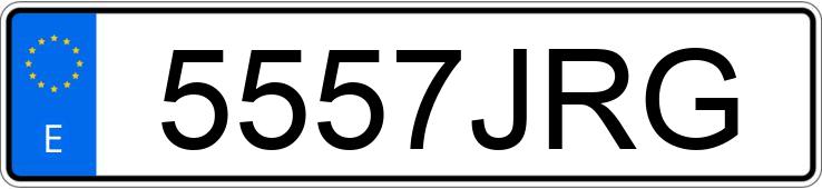 Numer rejestracyjny 5557JRG posiada OPEL ASTRA