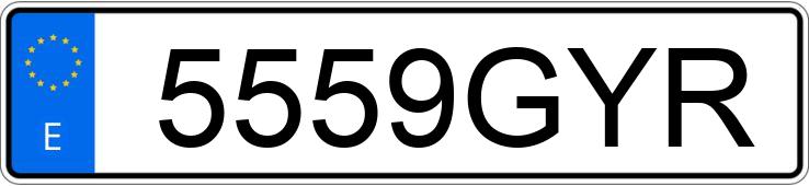 Numer rejestracyjny 5559GYR posiada RENAULT MEGANE Numer rejestracyjny 5559GYR posiada RENAULT MEGANE