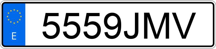 Numer rejestracyjny 5559JMV posiada MERCEDES VIANO Numer rejestracyjny 5559JMV posiada MERCEDES VIANO