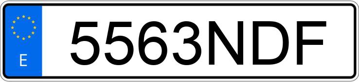 Numer rejestracyjny 5563NDF posiada VOLVO XC90 Numer rejestracyjny 5563NDF posiada VOLVO XC90