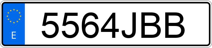 Numer rejestracyjny 5564JBB posiada AUDI A4 Numer rejestracyjny 5564JBB posiada AUDI A4