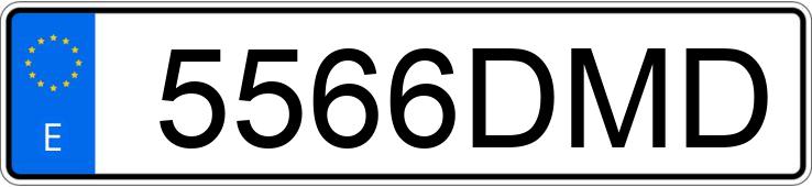 Numer rejestracyjny 5566DMD posiada OPEL ZAFIRA Numer rejestracyjny 5566DMD posiada OPEL ZAFIRA