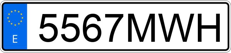 Numer rejestracyjny 5567MWH posiada MERCEDES GLA (247)