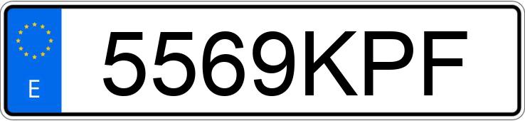Numer rejestracyjny 5569KPF posiada PEUGEOT 308 Numer rejestracyjny 5569KPF posiada PEUGEOT 308