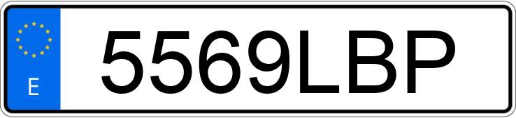 Numer rejestracyjny 5569LBP posiada VOLKSWAGEN CALIFORNIA Numer rejestracyjny 5569LBP posiada VOLKSWAGEN CALIFORNIA