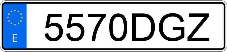 Numer rejestracyjny 5570DGZ posiada RENAULT CLIO Numer rejestracyjny 5570DGZ posiada RENAULT CLIO