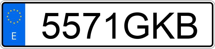 Numer rejestracyjny 5571GKB posiada AUDI A5 Numer rejestracyjny 5571GKB posiada AUDI A5