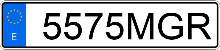 Numer rejestracyjny 5575MGR posiada SKODA KAMIQ