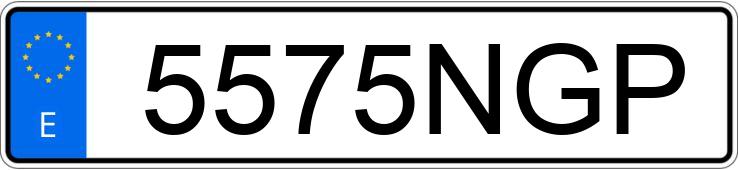 Numer rejestracyjny 5575NGP posiada OPEL CORSA