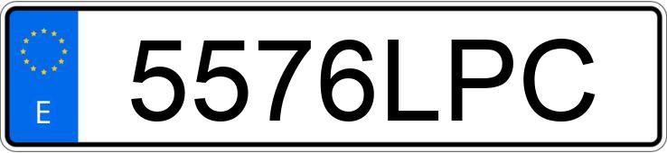 Numer rejestracyjny 5576LPC posiada NISSAN QASHQAI