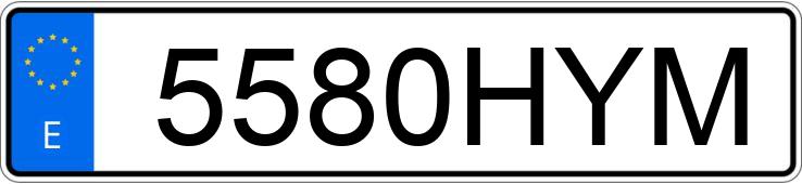 Numer rejestracyjny 5580HYM posiada BMW SERIE 4 Numer rejestracyjny 5580HYM posiada BMW SERIE 4