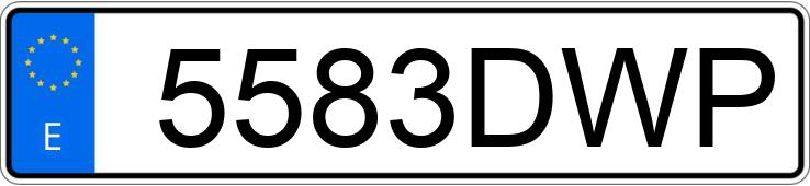 Numer rejestracyjny 5583DWP posiada RENAULT CLIO Numer rejestracyjny 5583DWP posiada RENAULT CLIO