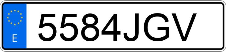 Numer rejestracyjny 5584JGV posiada MERCEDES A (168-169) Numer rejestracyjny 5584JGV posiada MERCEDES A (168-169)